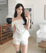 [ daily ] refined silver low cotton short pt