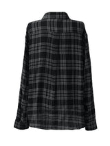 ルーズギリンチェックシャツ (unisex)