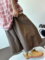 Pre Rivet Pocket Nylon Bermuda Shorts 3color