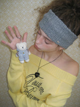 Bobby knit head band (Gray)