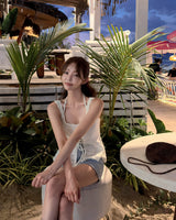 Maenr knit & sleeveless set