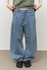Circle Wide Denim