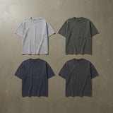クラウド グレー リラックスド Tシャツ