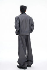 Structure Detail Work Pants