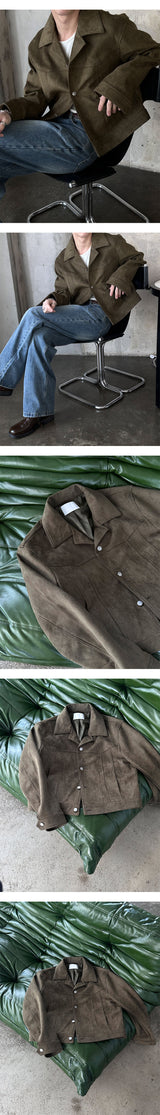 [S/S] ラフスエードジャケット(3color)