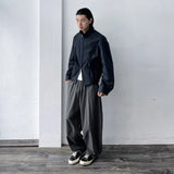Sheen Nylon Wide Pants