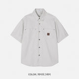 Meji Patchwork Shirt(White)