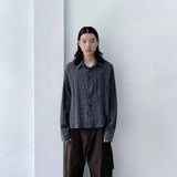 ミューテッド プラッド シャツ