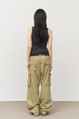 (W) Grain Sleeveless
