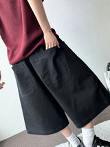 Bide Cotton Stitch Balloon Bermuda Shorts 2color