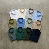 Drop-Shoulder Solid Shirt