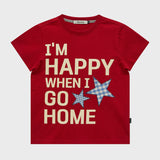 アイアムハッピーハーフスリーブTシャツ
