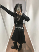 Paper Frill Cardigan (3color)