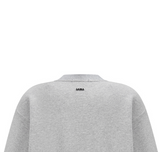[mnem] エッセンシャルロゴスウェットシャツ (gray)
