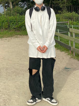 Cropped shirt jacket Unisex 2C