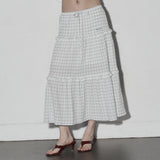 ロング cc スカート (white)