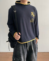Emblem Crop Hoodie