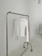 ボタン長袖Tシャツ (2 colors)