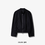 LMN ドットラウンドネッククロップジャケット (4 colors)