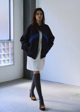 HIGH NECK OVERSIZE WINDBREAKER