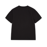25SS チェックリストウーマン半袖Tシャツ ブラック