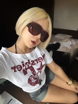 シックススターユニショルダーTシャツ