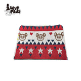 loveplayshop "Fortune Star" ラージイヤーマウス限定版デザイン新年赤いニット帽