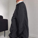 Citone Nylon Parasuit Wide Two-Way Pants