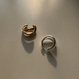 [92.5silver ] Eternal earcuff (2color)