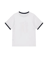 フラッグアップリケリンガーTシャツ