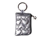Extra Mini Pouch_ Silver Heart