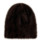 Moon Power Beanie [Brown Fur]