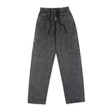 CARPENTER LOOSEFIT DENIM PANTS STONE BLACK