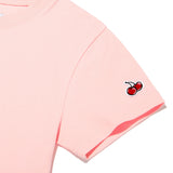 シグネチャービックチェリークロップTシャツ【ライトピンク】