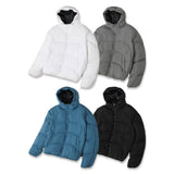 Oversized Welon-Slit Hooded Puffer Jacket