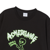 25SS フローエイリアンショートスリーブTシャツ ブラック