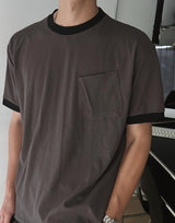 ASCLO コットンポケットリンガーTシャツ (3color)