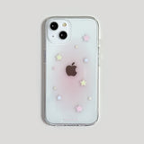 [Gel-hard] Y2K pastel pink star Phone case (only case)