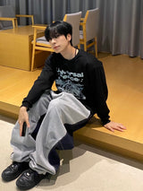 Color Sweat Denim Stitch Balloon 2C