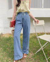 【MADE】Wide denim pants