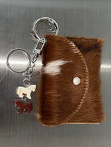Two horses keyring