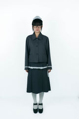 bigribbon jacket(gray)