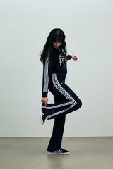 JOEL JERSEY TRACK PANTS / NAVY