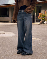 Haro wide denim pants