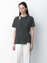 (T-7038)アレクサアンバランスレイヤードTシャツ