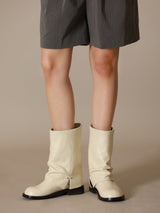 Leg warmer middle Boots ivory