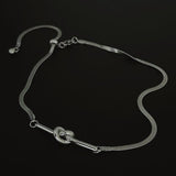 ASCLO Loop Snake Chain Necklace