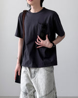 Tiny Pocket Crop Short Sleeve