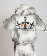  Crusades hood zip _ Dirty White 