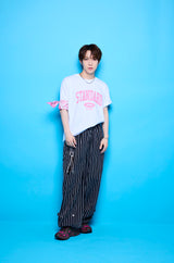 オクトパスフットボールTシャツ×バンダナ（ピンク）